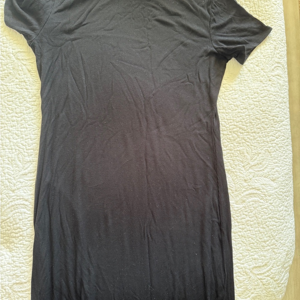 BP Charcoal Ribbed Top